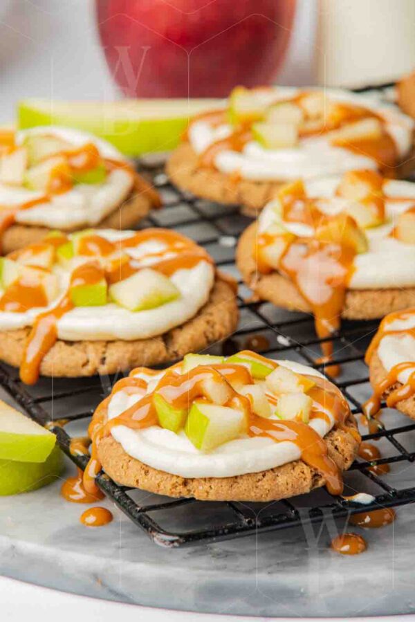 Air Fryer Caramel Apple Cookies [Set 1] - Image 2