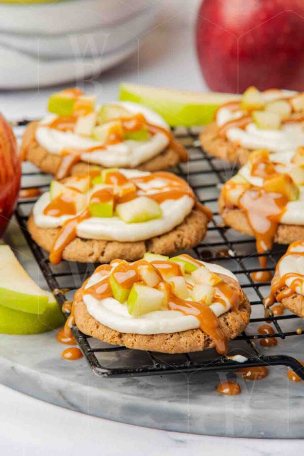 Air Fryer Caramel Apple Cookies [Set 1] - Image 4