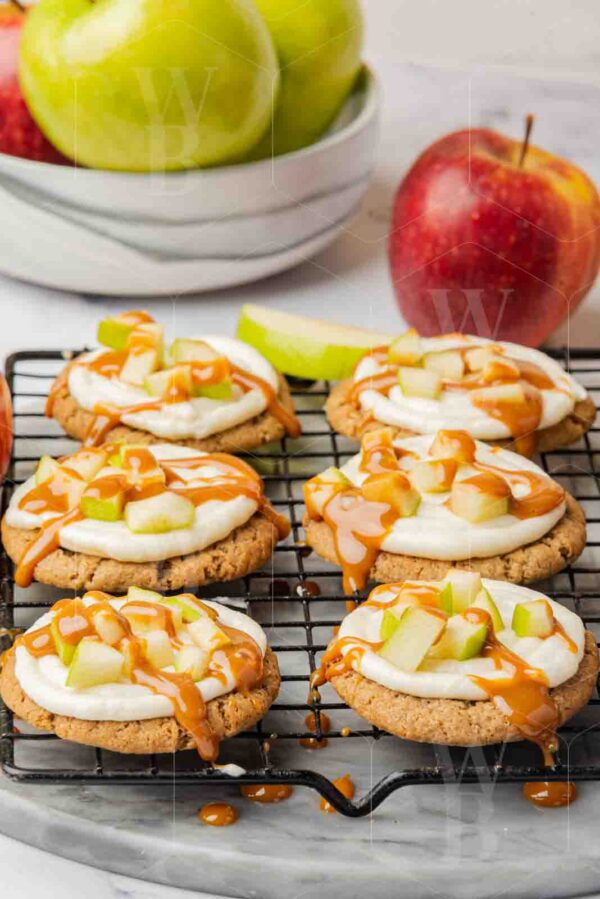 Air Fryer Caramel Apple Cookies [Set 1] - Image 5