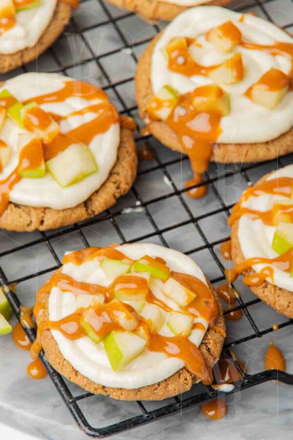 Air Fryer Caramel Apple Cookies [Set 1] - Image 6