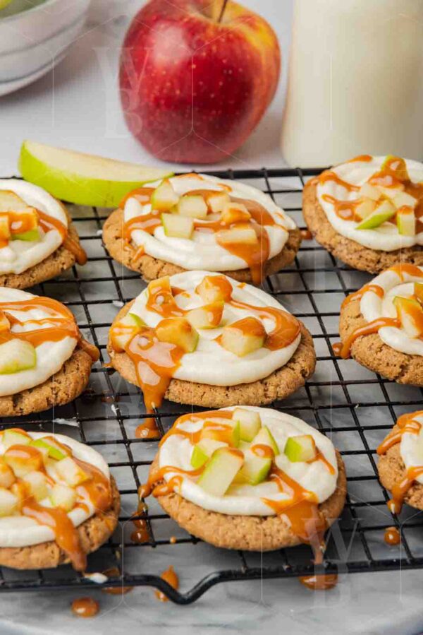 Air Fryer Caramel Apple Cookies [Set 1] - Image 11