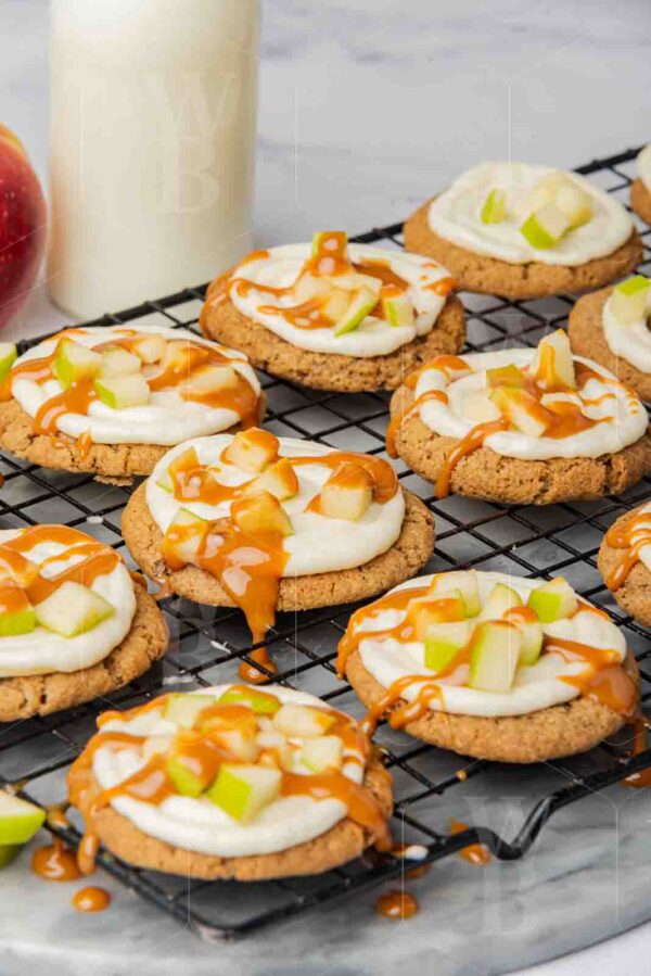 Air Fryer Caramel Apple Cookies [Set 1] - Image 12