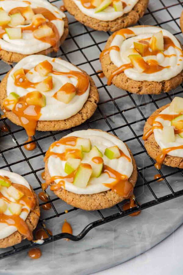 Air Fryer Caramel Apple Cookies [Set 1] - Image 13