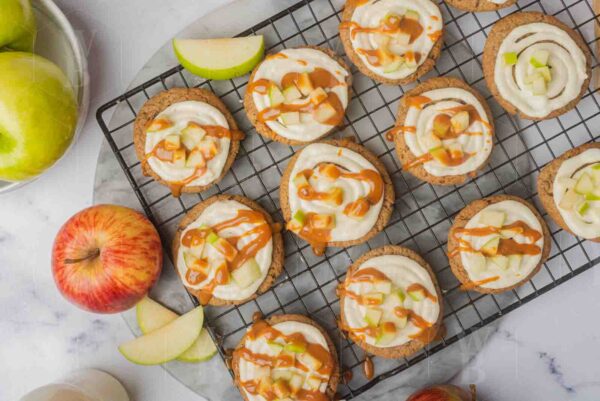 Air Fryer Caramel Apple Cookies [Set 1] - Image 16