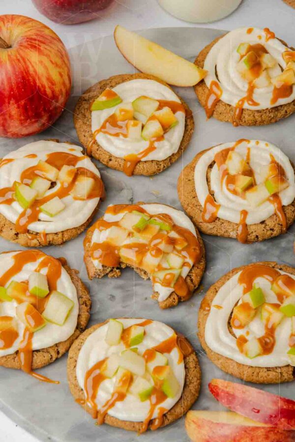 Air Fryer Caramel Apple Cookies [Set 1] - Image 24