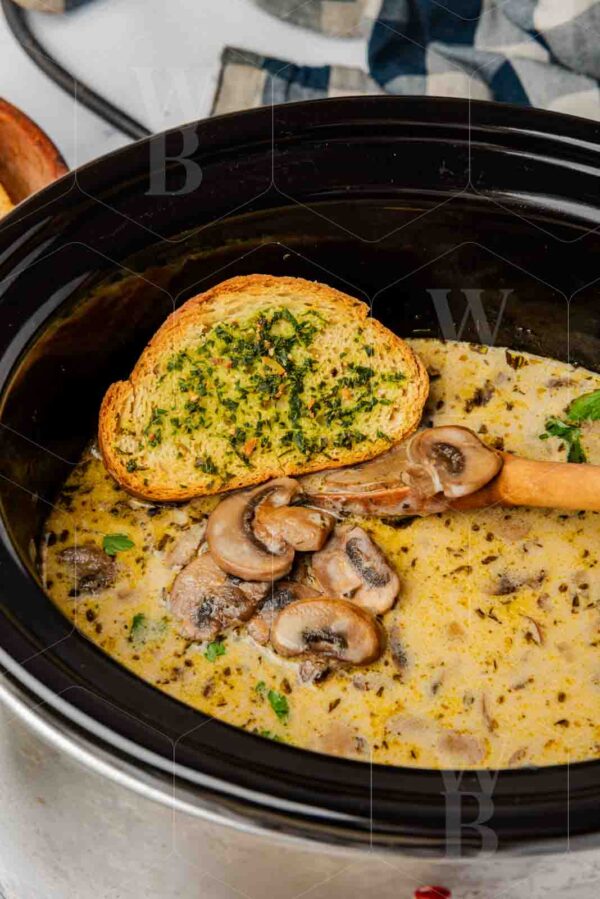 Crockpot Mushroom Soup - Image 12