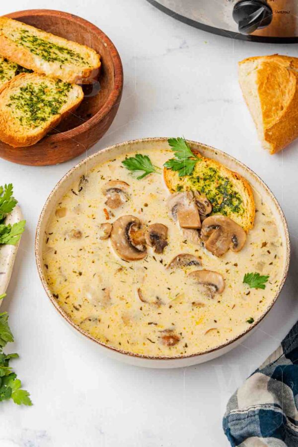 Crockpot Mushroom Soup - Image 16