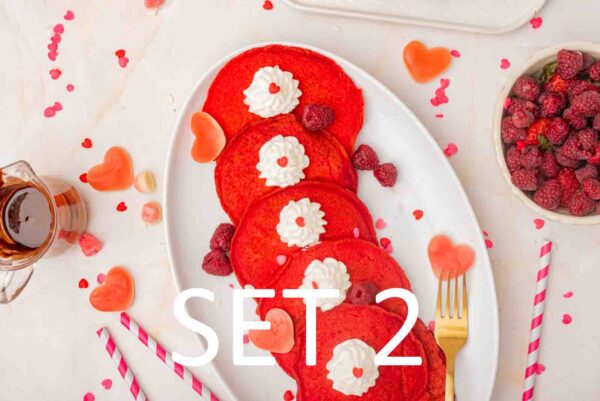 Red Velvet Pancakes [Set 2] - Image 2