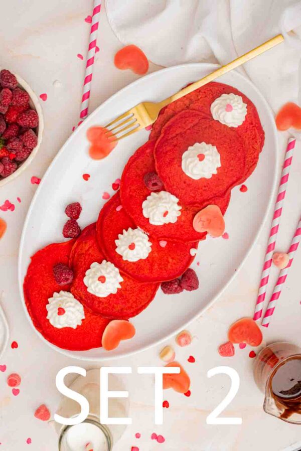 Red Velvet Pancakes [Set 2] - Image 3