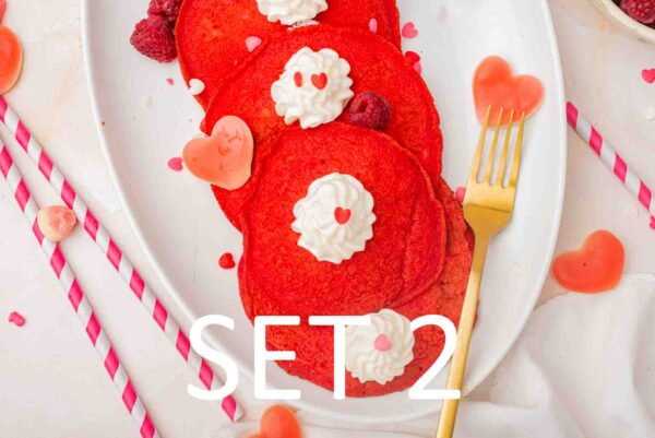 Red Velvet Pancakes [Set 2] - Image 5