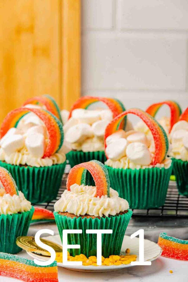 Surprise Rainbow Cupcakes [Set 1] - Image 10