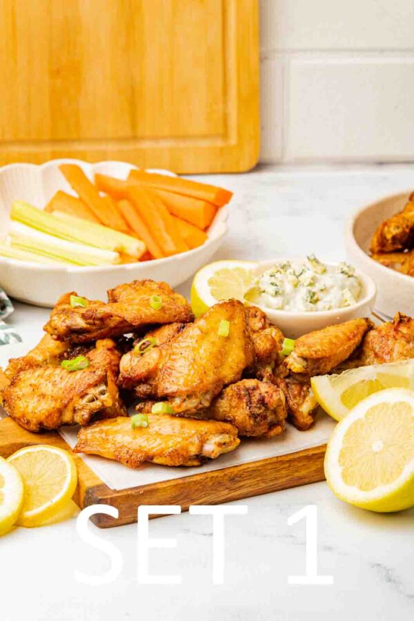 Blue Cheese Dip Chicken Wings [Set 1] - Image 2