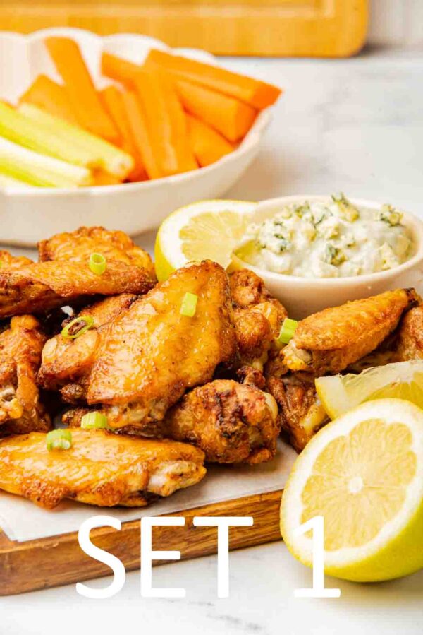 Blue Cheese Dip Chicken Wings [Set 1] - Image 5