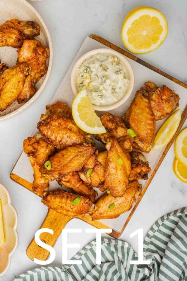 Blue Cheese Dip Chicken Wings [Set 1] - Image 9