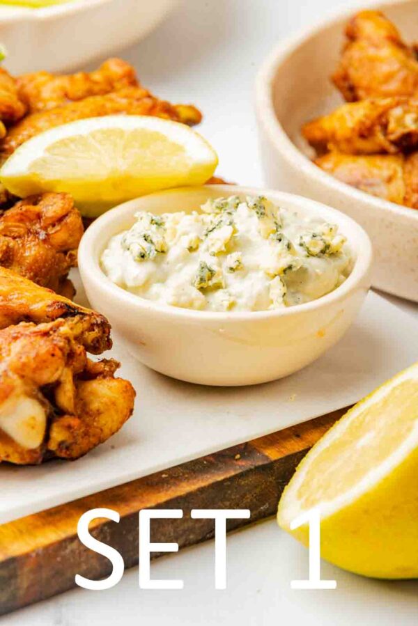 Blue Cheese Dip Chicken Wings [Set 1] - Image 13