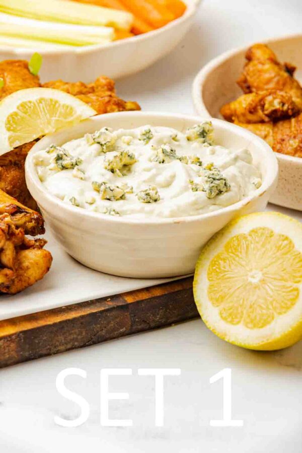 Blue Cheese Dip Chicken Wings [Set 1] - Image 15