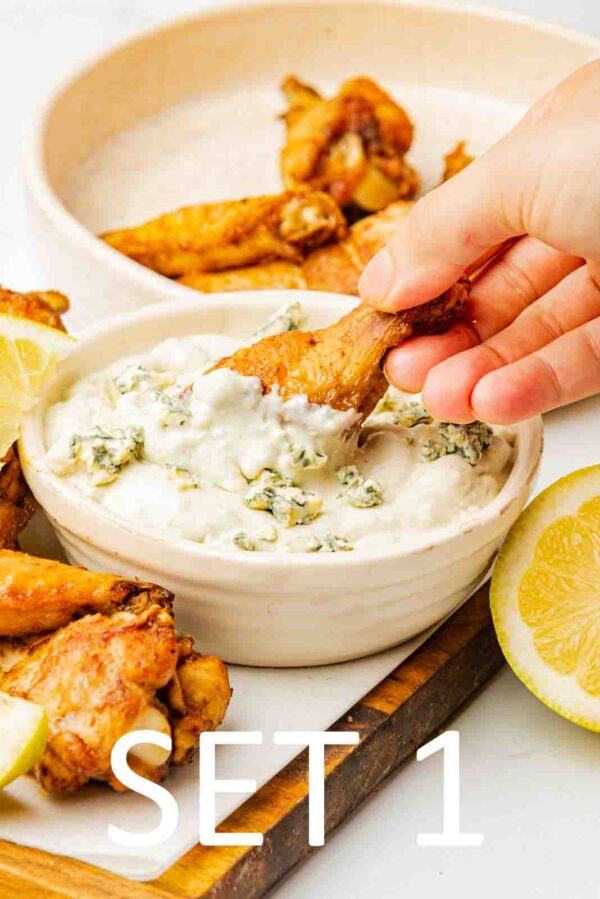 Blue Cheese Dip Chicken Wings [Set 1] - Image 18