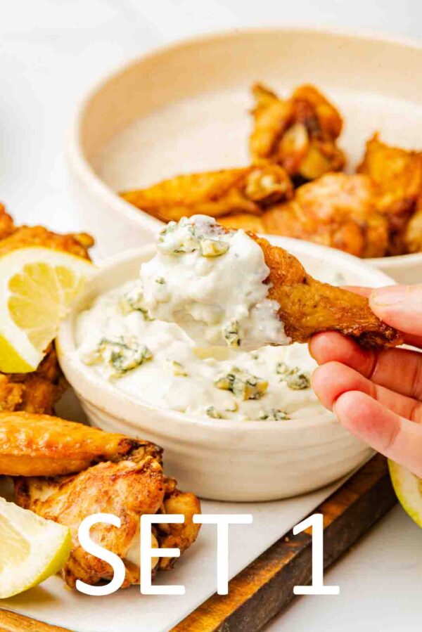 Blue Cheese Dip Chicken Wings [Set 1] - Image 19