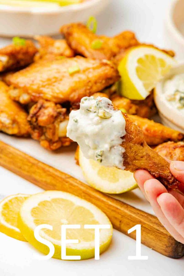 Blue Cheese Dip Chicken Wings [Set 1] - Image 20