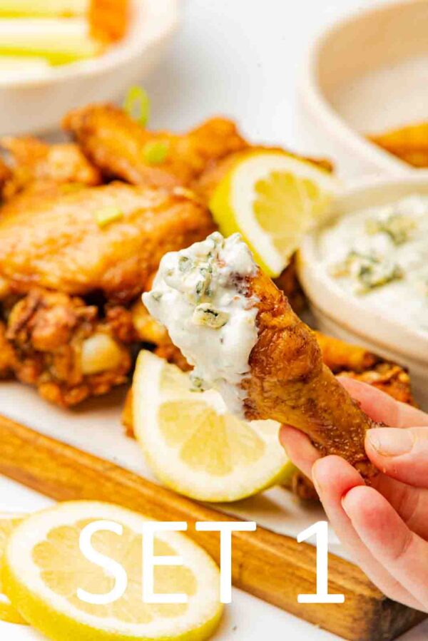 Blue Cheese Dip Chicken Wings [Set 1] - Image 21