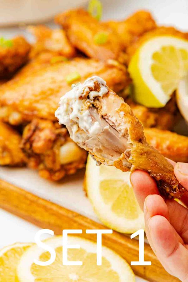 Blue Cheese Dip Chicken Wings [Set 1] - Image 22