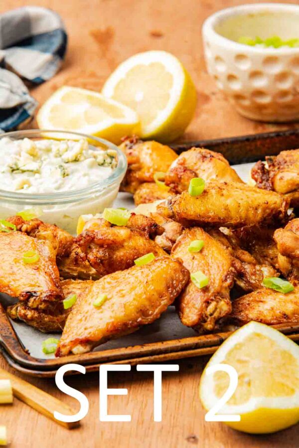 Blue Cheese Dip Chicken Wings [Set 2] - Image 2