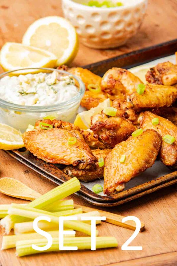 Blue Cheese Dip Chicken Wings [Set 2] - Image 3