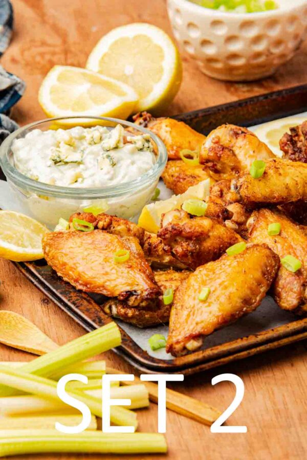 Blue Cheese Dip Chicken Wings [Set 2] - Image 4