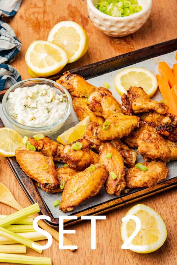 Blue Cheese Dip Chicken Wings [Set 2] - Image 5