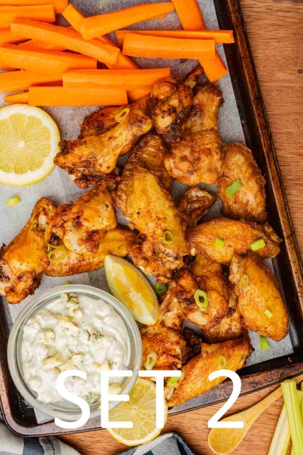 Blue Cheese Dip Chicken Wings [Set 2] - Image 12