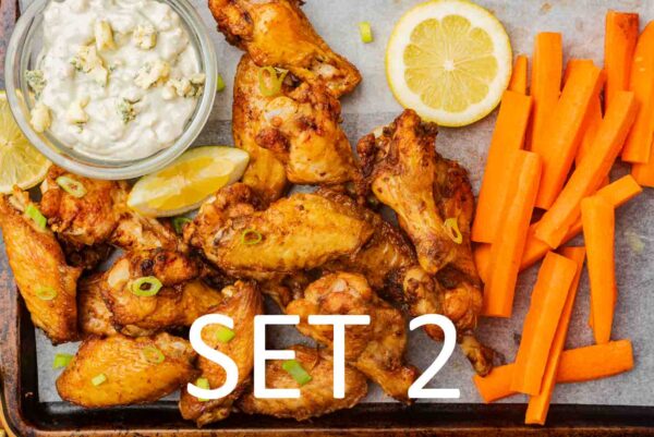 Blue Cheese Dip Chicken Wings [Set 2] - Image 13