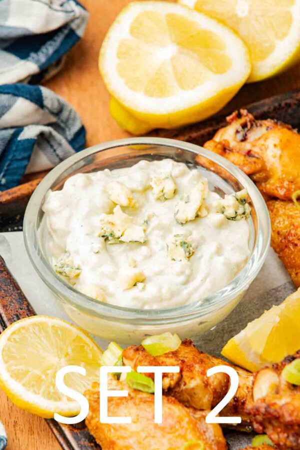 Blue Cheese Dip Chicken Wings [Set 2] - Image 14