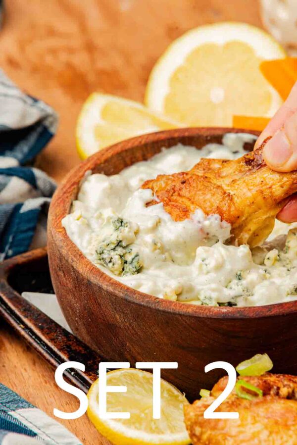 Blue Cheese Dip Chicken Wings [Set 2] - Image 18