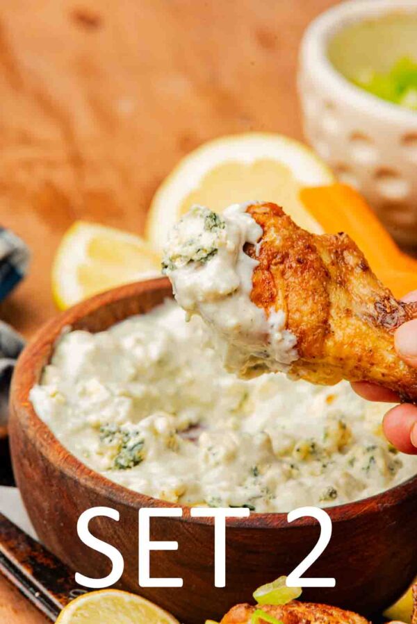 Blue Cheese Dip Chicken Wings [Set 2] - Image 19