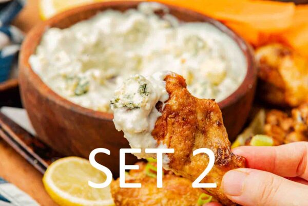 Blue Cheese Dip Chicken Wings [Set 2] - Image 21