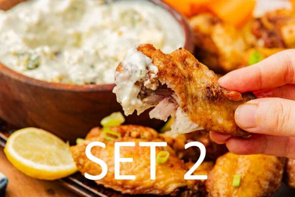 Blue Cheese Dip Chicken Wings [Set 2] - Image 25