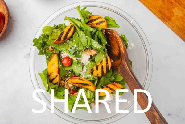 Peach & Arugula Salad [Set 1] - Image 21