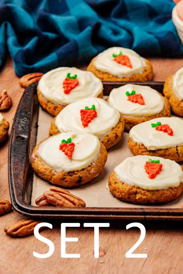 Carrot Cake Cookies [Set 2] - Image 3