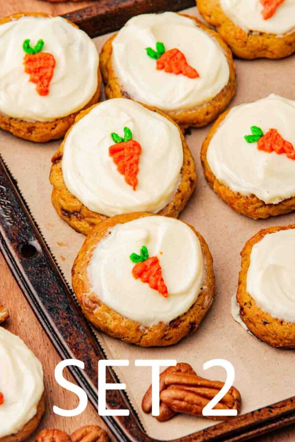 Carrot Cake Cookies [Set 2] - Image 4