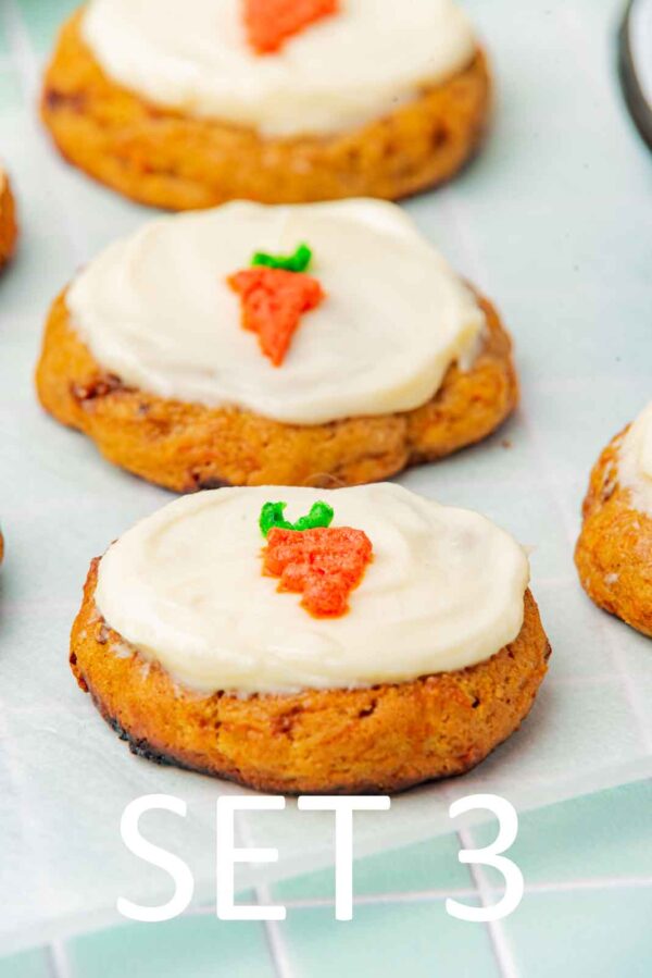 Carrot Cake Cookies [Set 3] - Image 5