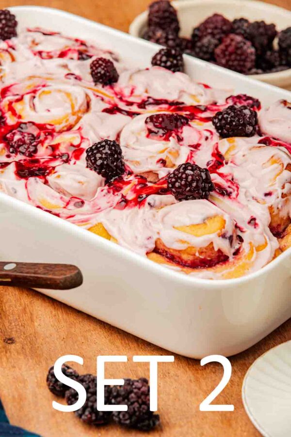 Blackberry Sweet Rolls [Set 2] - Image 3