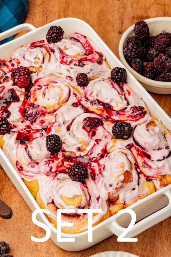 Blackberry Sweet Rolls [Set 2] - Image 4