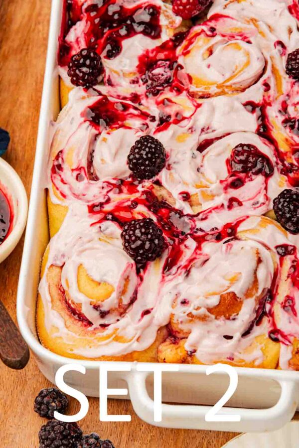 Blackberry Sweet Rolls [Set 2] - Image 6