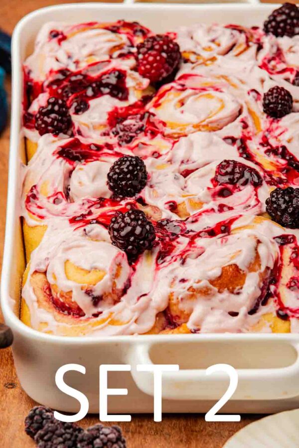 Blackberry Sweet Rolls [Set 2] - Image 7