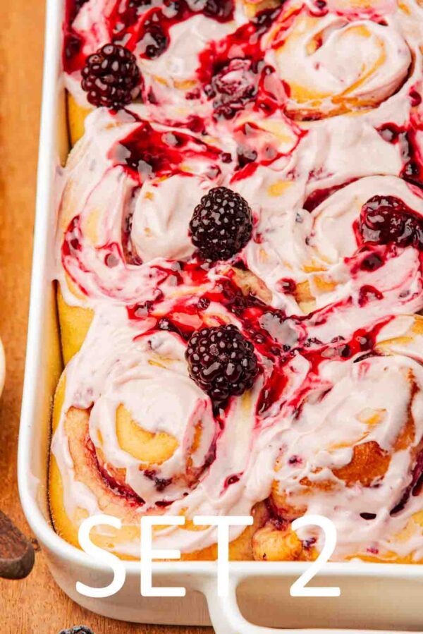 Blackberry Sweet Rolls [Set 2] - Image 10