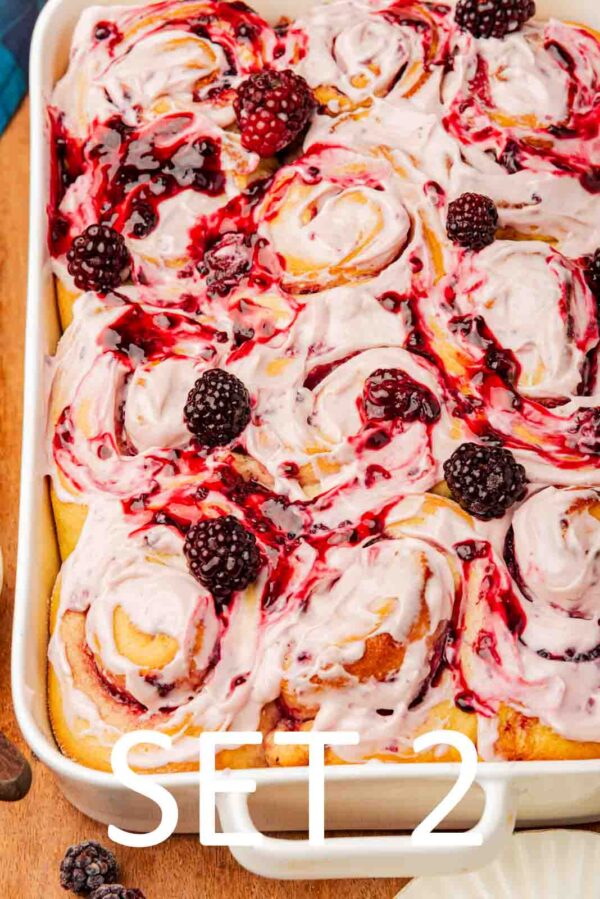 Blackberry Sweet Rolls [Set 2] - Image 11