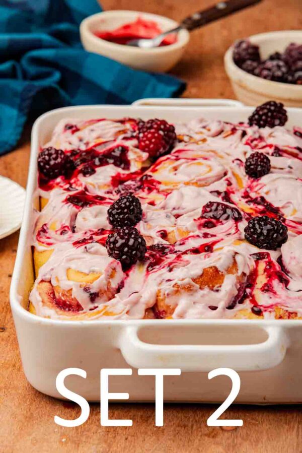 Blackberry Sweet Rolls [Set 2] - Image 12