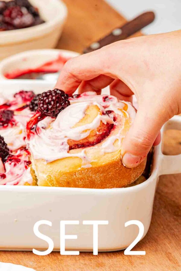 Blackberry Sweet Rolls [Set 2] - Image 15