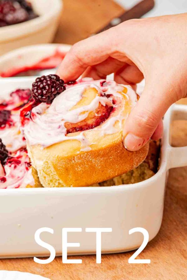 Blackberry Sweet Rolls [Set 2] - Image 16