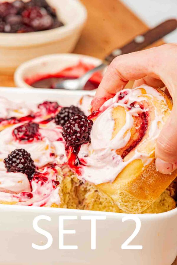 Blackberry Sweet Rolls [Set 2] - Image 20